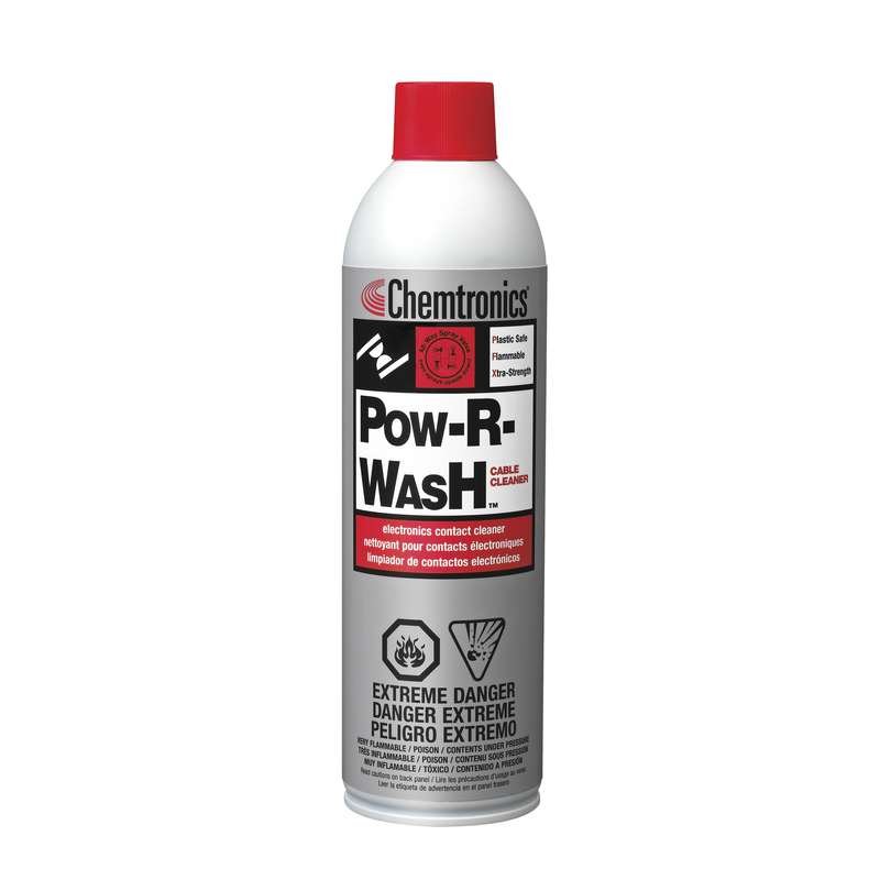Pow-R-Wash™ Extra-Strength Cable Cleaner, 13.5oz Aerosol